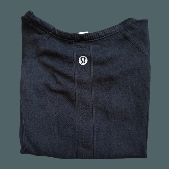 Lululemon Black Compression workout athletic shirt Tshirt size 4 small - Picture 4 of 6